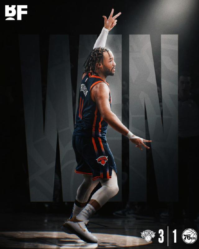 世俱杯买球APP-中配版艾弗森！布伦森狂轰47+10 尼克斯晋级在望